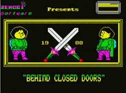 Behind Closed Doors II – The Sequel (1988)(Zenobi Software)[ICGLS]